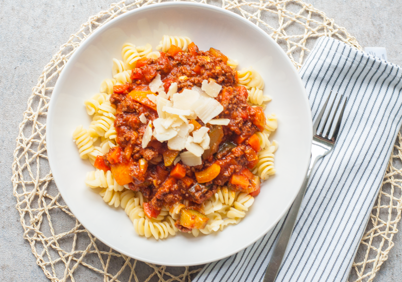 Pasta Bolognese für #AlleLiebenPasta