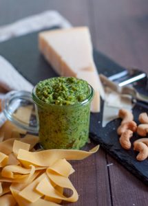 #alleliebenPasta Rucola-Aprikosen-Cashew-Pesto