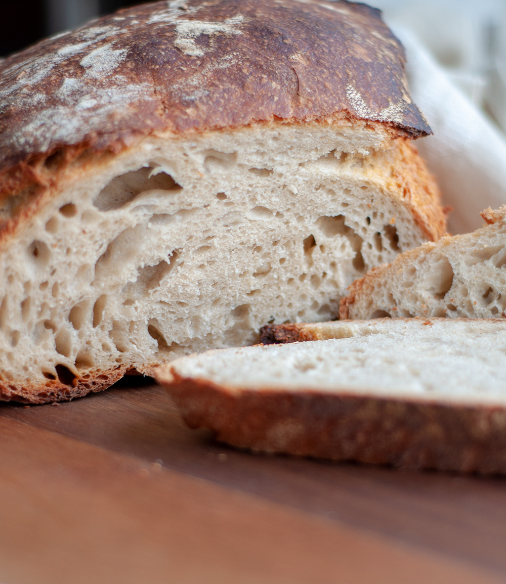 Buttermilchbrot im Topf gebacken nach Rezept von Lutz Geissler (Plötzblog)