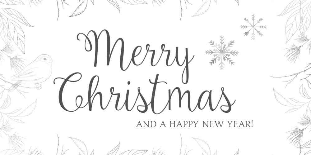 Frohe Weihnachten und einen guten Rutsch!