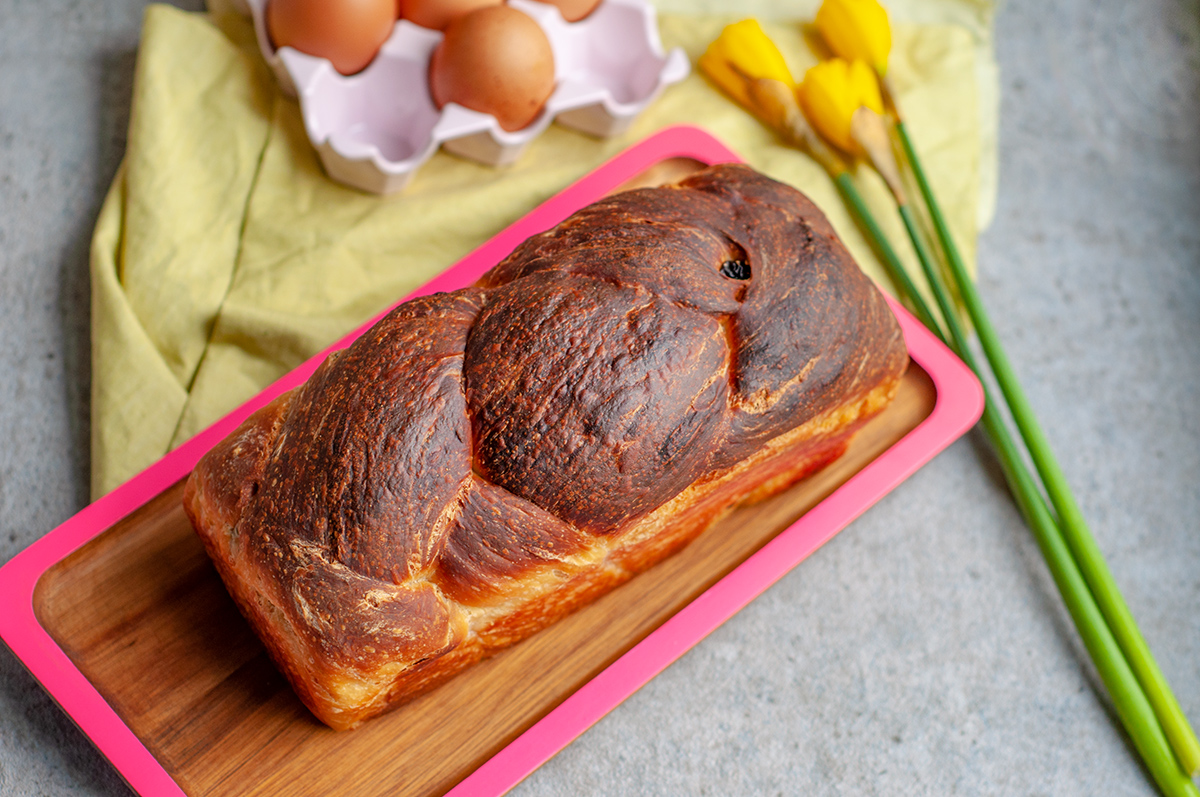 Stuten zu Ostern mit Sauerteig