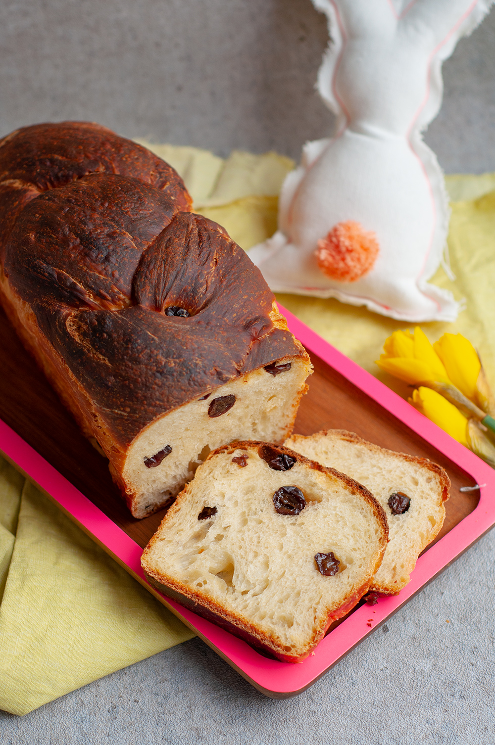 Stuten zu Ostern mit Sauerteig statt Hefe