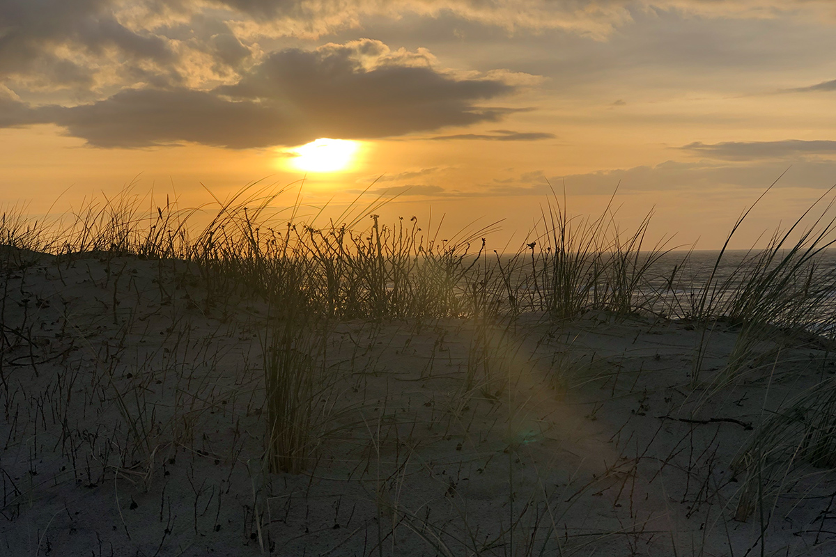 Fünf Fragen am Fünften Juli 2019 - Sonnenuntergang