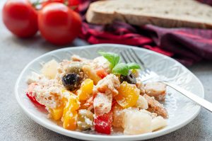 Brotsalat griechischer Art