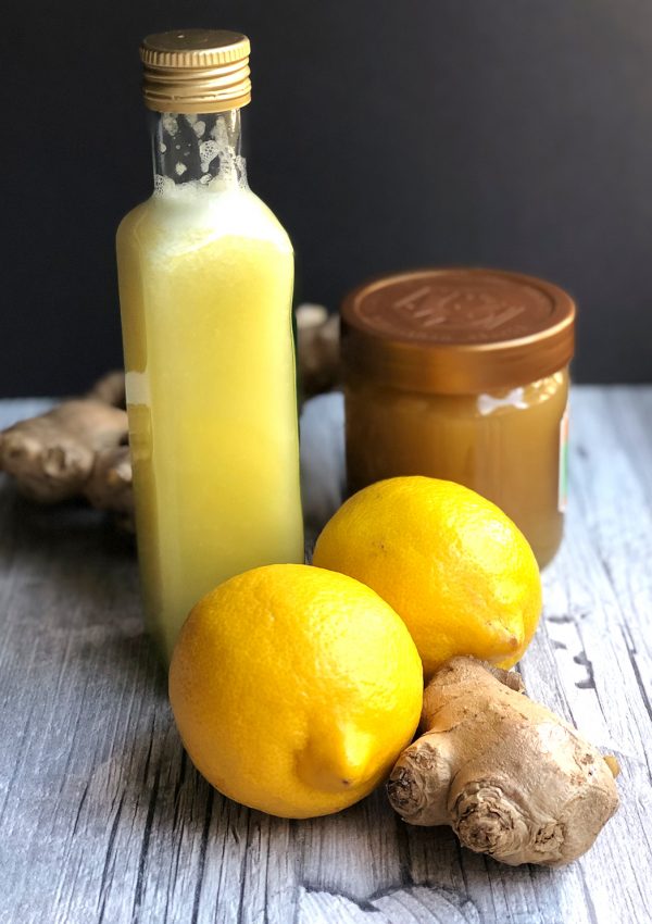 Zweierlei Ingwer-Shots