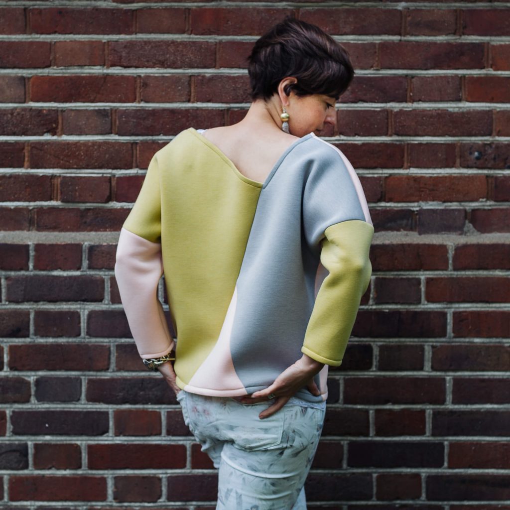 Pieces-Pulli von @fee.bird