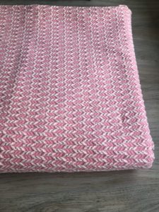 Albstoffe Wanderlust Grain Knit rosa