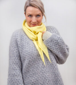 Cardi-V-Neck und wie ich zurück zum Stricken fand