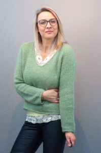 Kumulusbluse mit Lace Top von Schnittdeern
