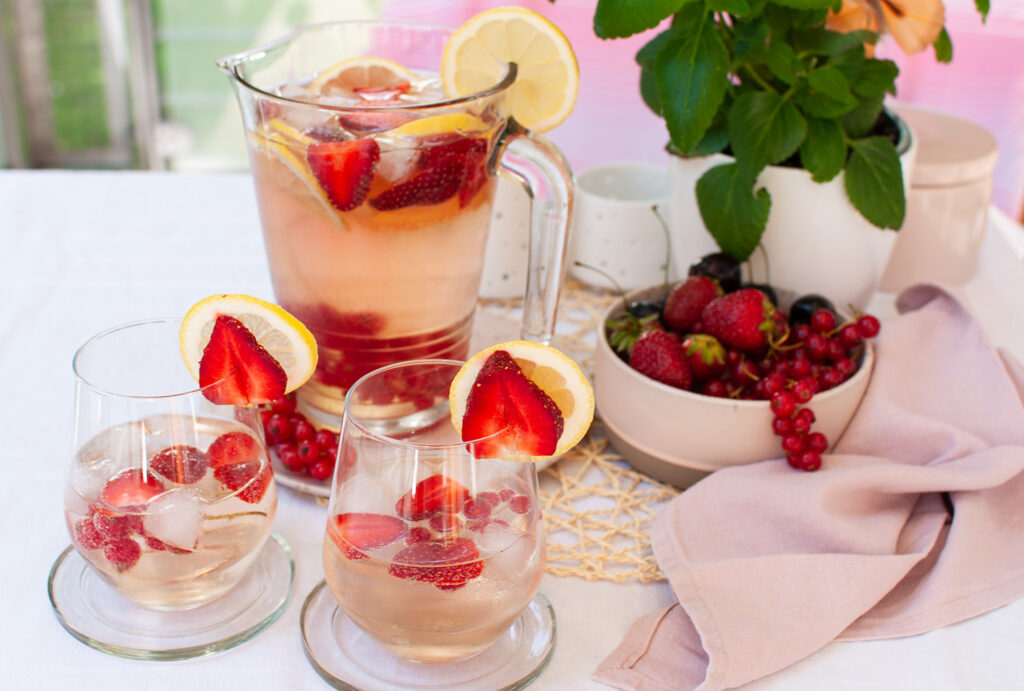 Rosé Spritz zum 10-jährigen Blogjubiläum Rosé Spritz zum 10-jährigen Blogjubiläum